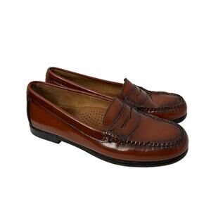 G.H. Bass & Co. Brown Leather Loafers